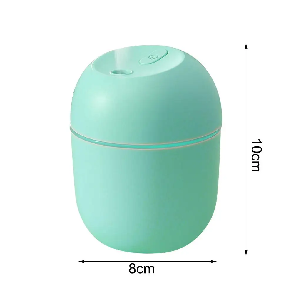 Siêu Âm Thanh Mini Máy Tạo Độ Ẩm Không Khí Tinh Máy Khuếch Tán Tinh Dầu Cho Xe Hơi USB Phun Sương Tạo Ẩm Hình Ếch Con Phun Sương Tạo Có Đèn LED Đèn Ngủ Thiết Bị Gia Dụng