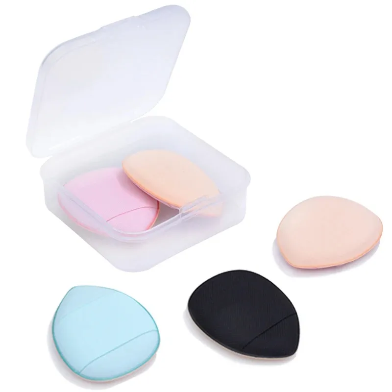 5/10 Stuks Mini Vinger Bladerdeeg Foundation Kleine Luchtkussen Poeder Spons Gezicht Concealer BB Cream Cosmetische Applicator Makeup Tools