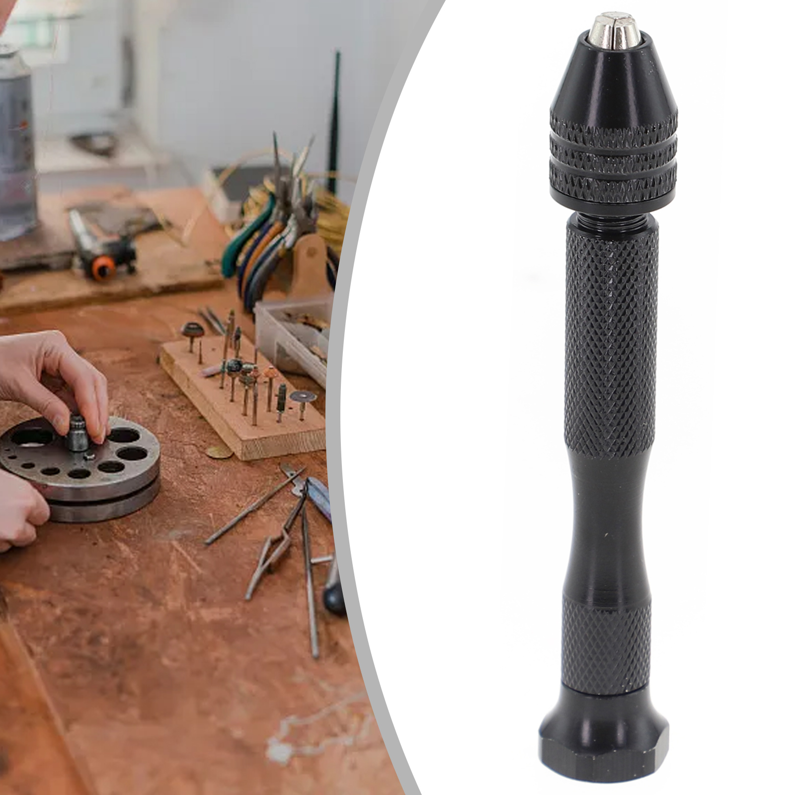 ชุดสว่านปากกาขนาดเล็ก0.3-3.2มม. เครื่องมือเจาะงานไม้สำหรับรุ่นงานอดิเรกแบบทำมือ Mata Bor งานฝีมือด้วยมือ