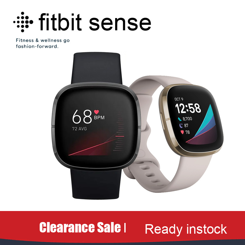Fitbit Sense Advanced Health FB512 Fitness Smartwatch Reloj deportivo Fitness Tracker Fitness Smartwatch con GPS incorporado