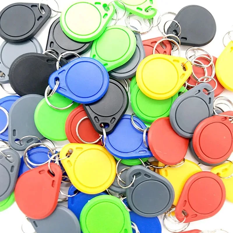 50 peças 13.56mhz regravável 0 bloco etiqueta uid rfid uid keyfobs reescrever copiadora escritor duplicador cópia cartão ic
