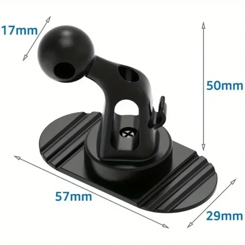 360 Degree Rotating Base Universal Car Dashboard Phone Holder Base 17mm Ball Head Sticker Base for Car Cellphone Stand