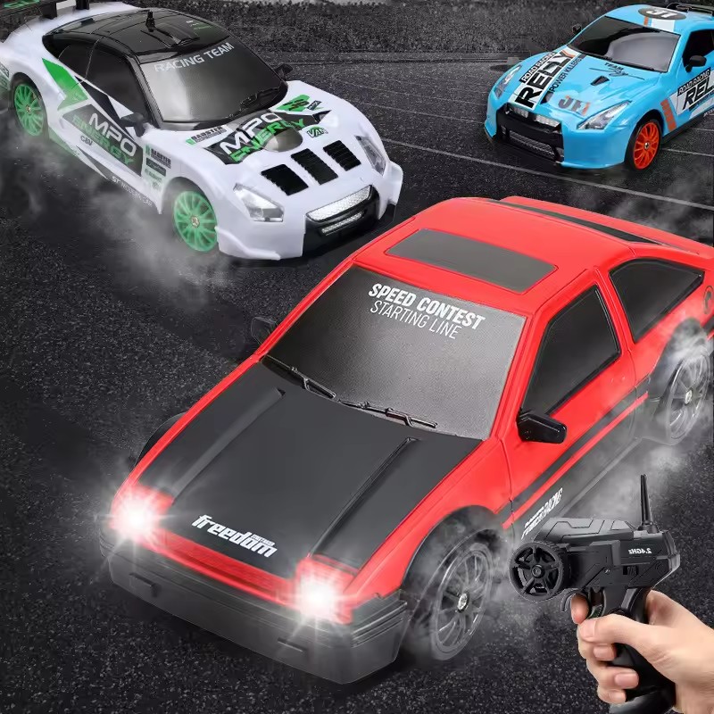 2.4G Szybki samochód Drift Rc 4WD Zdalnie sterowany model AE86 GTRPRO Pojazd samochodowy RC Samochody wyścigowe Zabawka dla dzieci Prezenty świąteczne