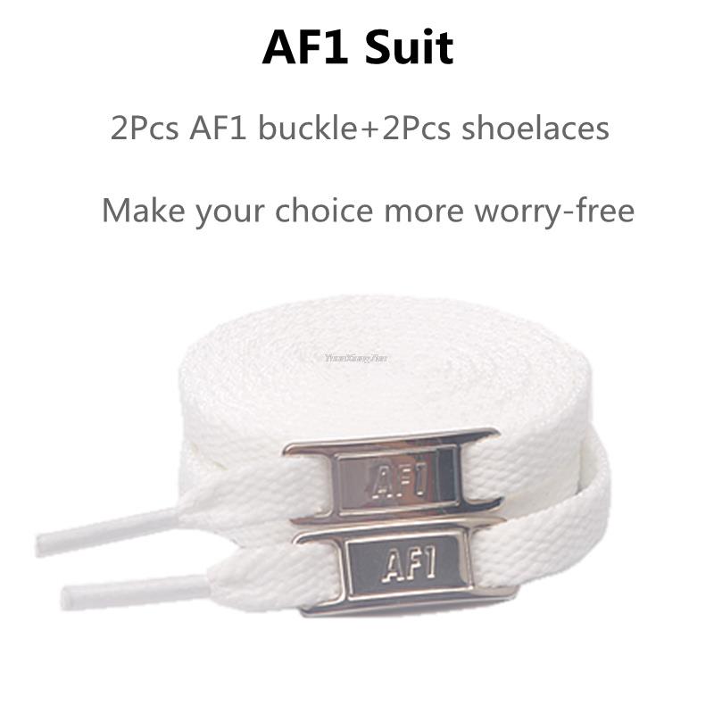 Original af1 cadarços combinação branco apartamentos cadarços e sapato decoração terno tênis cadarço força aérea um sapatos acessórios