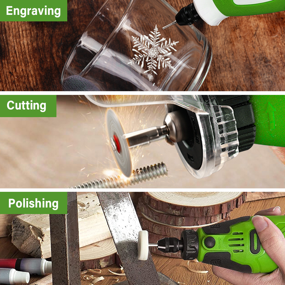 Conjunto de pinça de mandril de broca, 28 peças para dremel, 1/32 "a 1/8" substituição 4486 broca keyless bit mandril haste ferramenta rotativa mudança rápida