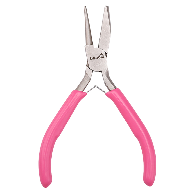 Pince concave ronde professionnelle, utilisée pour les bijoux, mini outils de boucle de fil de précision, outils manuels idéaux pour le bricolage, 4.72"