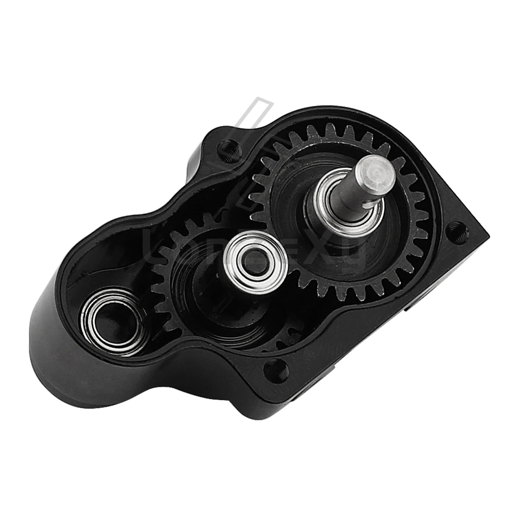 Ultra Light LCG Metal Transmission Low Speed Gearbox With Motor Gear For 1/10 RC Car SCX10 TRX4 RC4WD Capra Upgrade Part