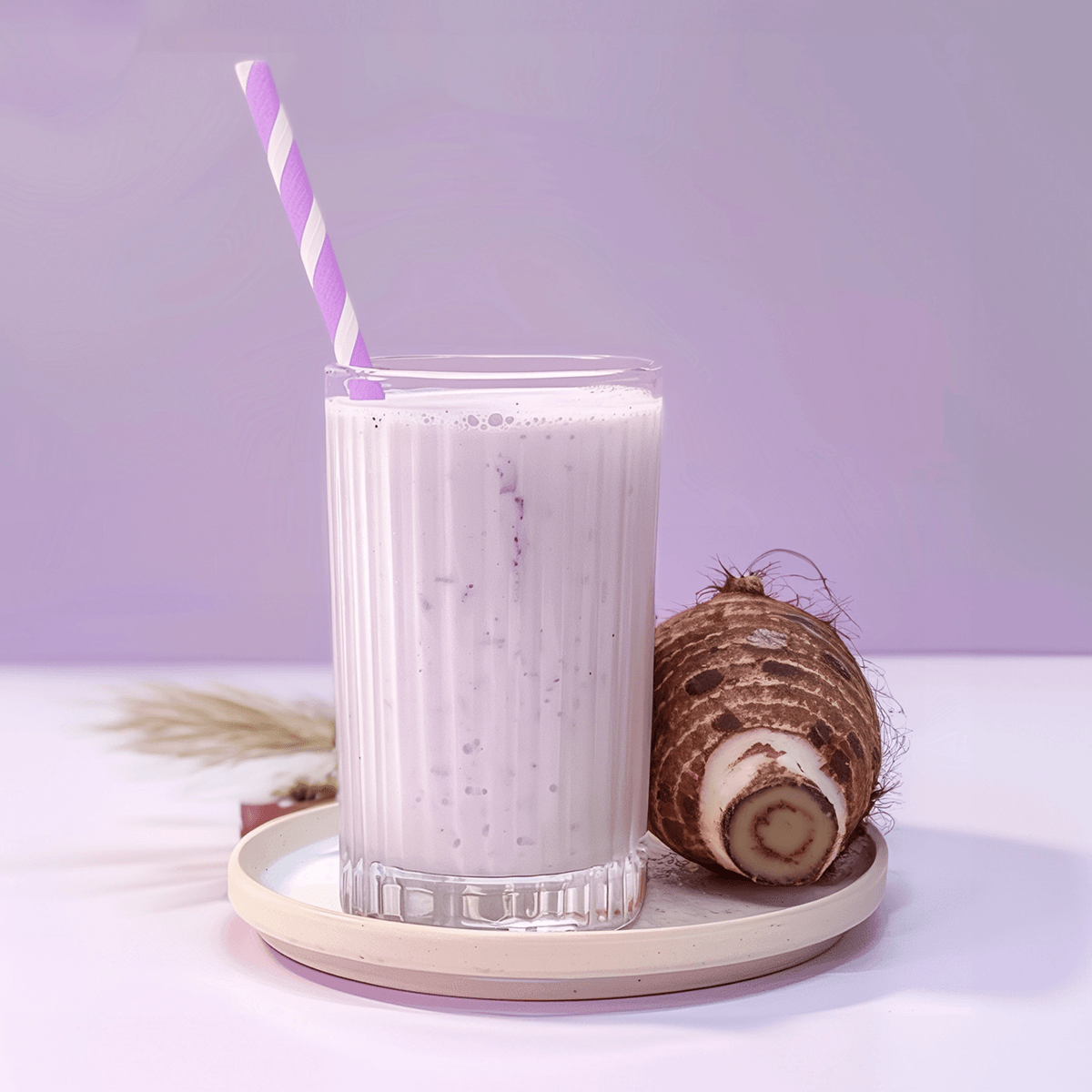 [4Packs 24Pieces]BINGGRAE Korean Taro Milk, 6Piece/40.5 fl oz, 1200.00g*4Packs, 1Pack with 6Pieces