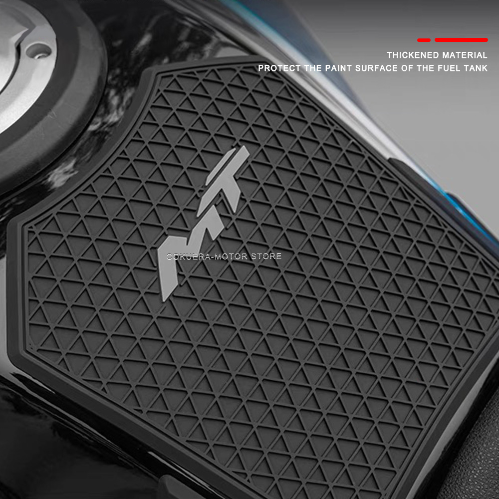 For CFMOTO 450MT Motorcycle Tank Pad Rubber Sticker Gas Tank Protection Thicken Decals Sticker Kit