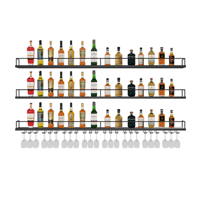 Bottle Storage Floating Bar Shelf Column Cabinet Salon Industrial Wine Luxury Wall Cellar Movable Commercial Mesas Furniture