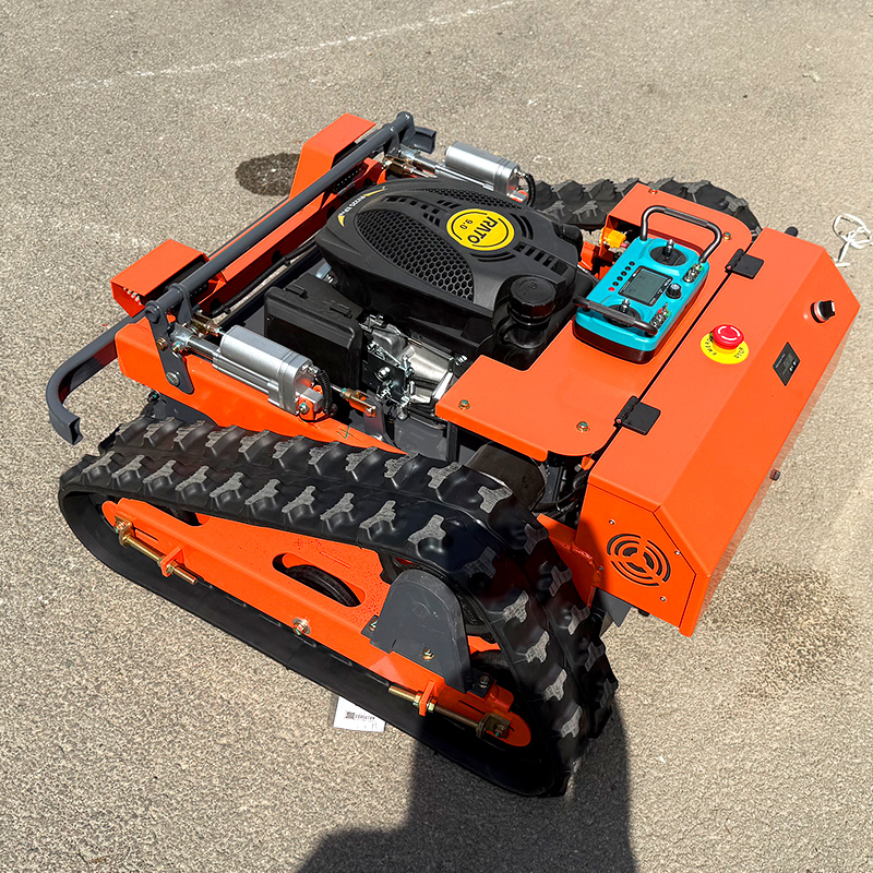 Customized Remote Control Lawn Mower Crawler Electric High Effiency Small Multi-functio