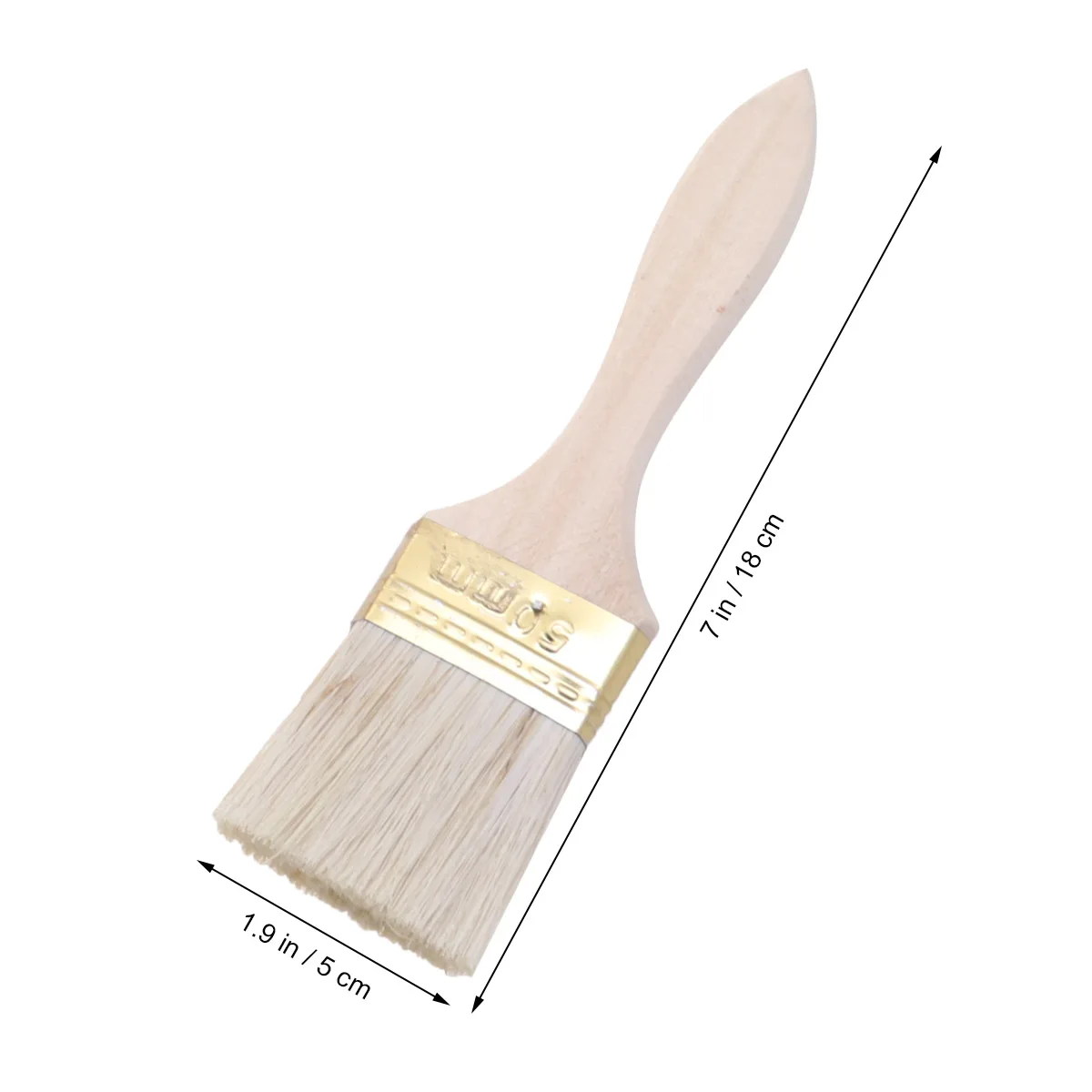 23Pcs แปรงทนทานไม้ Handle แปรงพรีเมี่ยมจิตรกรรมเครื่องมือแปรงสำหรับเฟอร์นิเจอร์บ้านภาพวาด