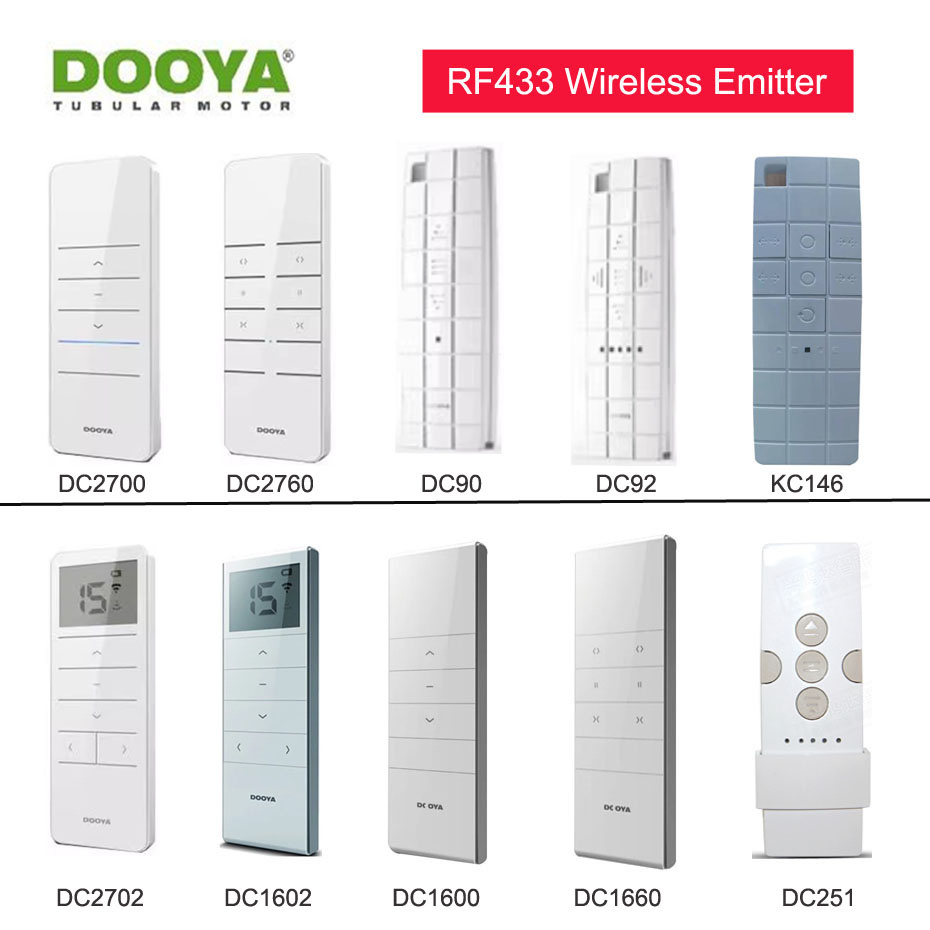 Dooya DC2700 DC2760 DC90 KC146 DC92 DC251 DC2702 DC1600 DC1602 для Dooya RF433 мотор для штор DT52E,KT/DT82TN TV/KT320E/DT360