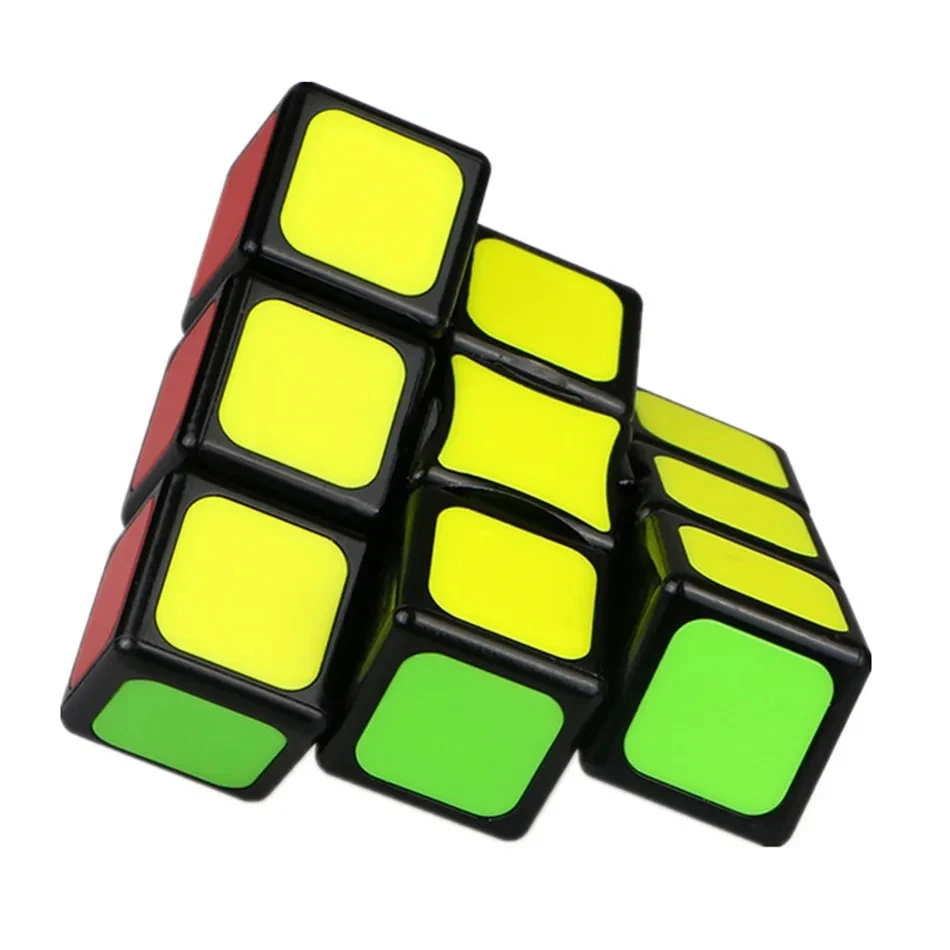 QiYi 133 マジックスピードキューブ 1x3x3 パズルキューブプロフェッショナルパズル魔方陣抗ストレスおもちゃ子供のためのギフト