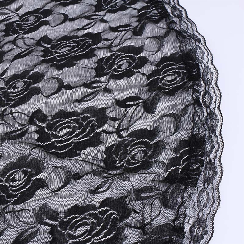 Khăn choàng ren Mantilla Khăn che mặt Công giáo Khăn tua nhẹ thêu hoa