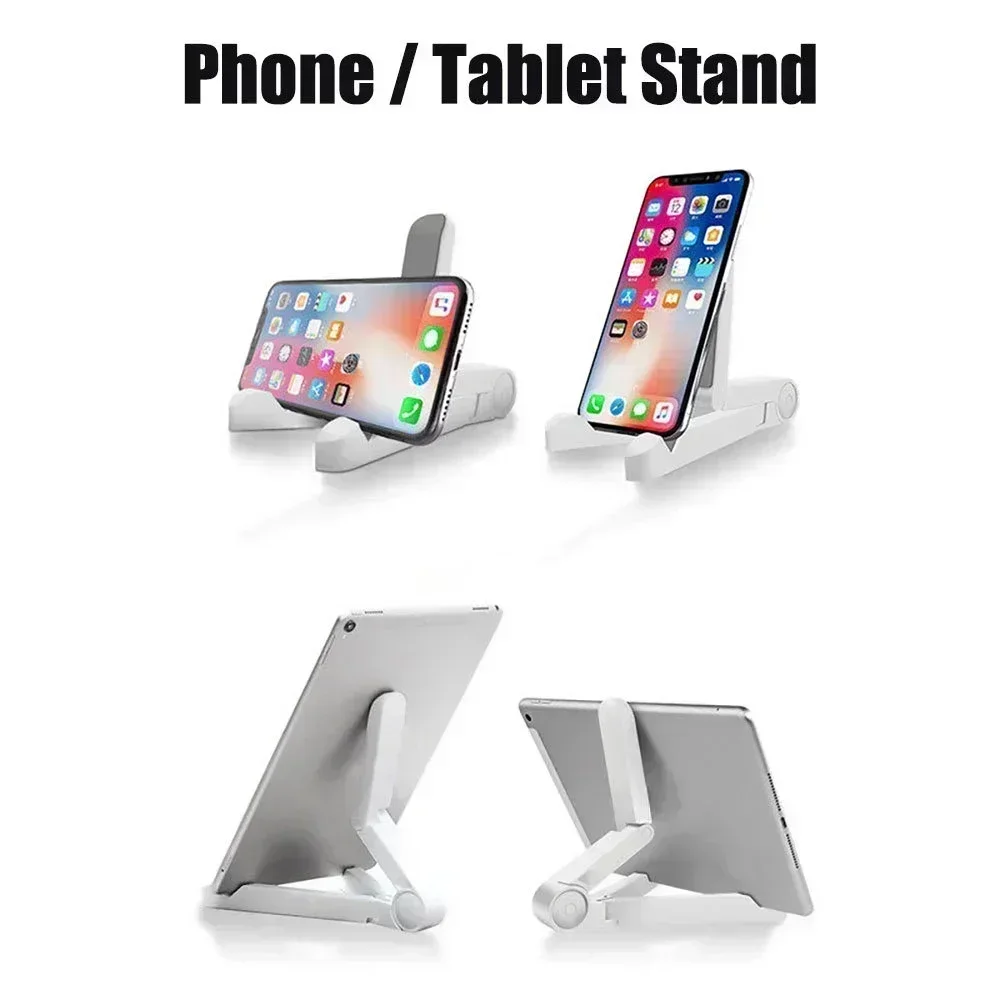 Multifunctional Foldable Tablet Stand Holder Universal for iPad Air/Pro Samsung Xiaomi Huawei Tablets & Phones  Adjustable Angle