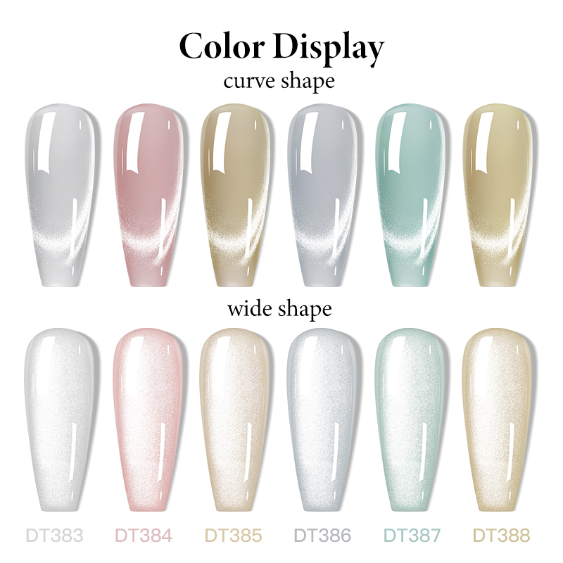 7ml Cat Magnetic Gel Nail Polish Pink Silver Semi Permanent Glitter Magnetic Gel UV/LED Needed Soak Off Painting Vanrish Design