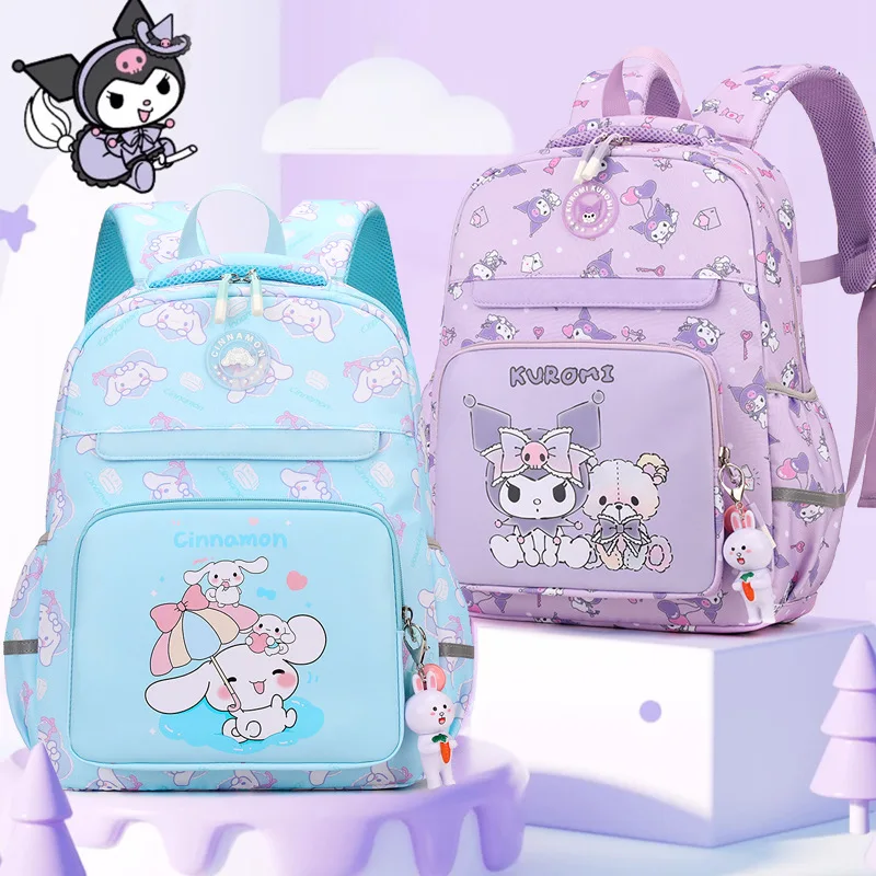 Sanrio Pacha Dog New Cartoon Printed Student School Bag Female Large Capacity Children's Night Reflective Casual Simple Backpack