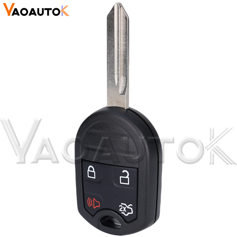 自動リモートキーシェルケースの交換フォードエッジエクスプローラーレンジャーマスタング遠征エスケープ 3 4 5 ボタン車のキーシェルカバー