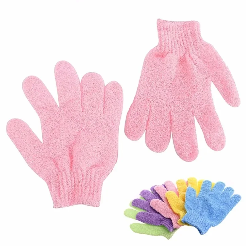 Bath Foam Glove Deep Cleaning Peeling Exfoliating Bast Wisp Massage Moisturizing Sponge Skin Care Washcloth Shower Accessories