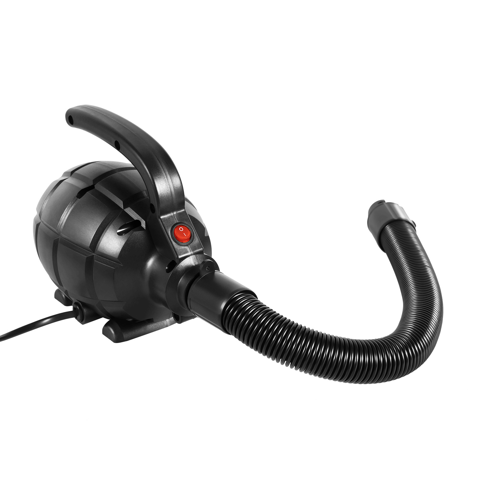 Elektrische Luftpumpe für Schlauchboote, 600 W Luftmatratzenpumpe, tragbare Bettpumpe für Gymnastikmatte, Poolspielzeug, Schwimmer, Floß, Luftmatratze