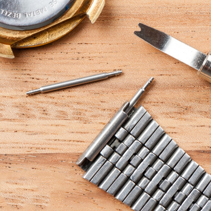 8-25mm correa de reloj pasador pasadores de enlace reparación de relojes juego de herramientas accesorios de herramientas profesionales