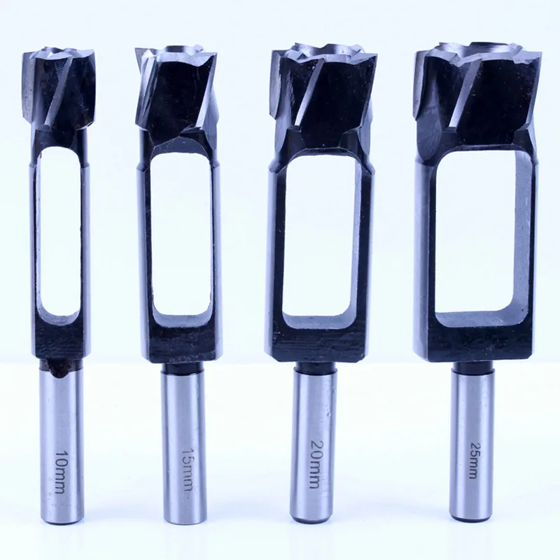 JUSTINLAU Thẳng Và Vòng Gỗ Cắm Lỗ Cắt Cắm Cắt Mũi Khoan Lấy Dao Thép Đăng Nhập Tenon Nút Chai Gỗ Dụng Cụ Khoan