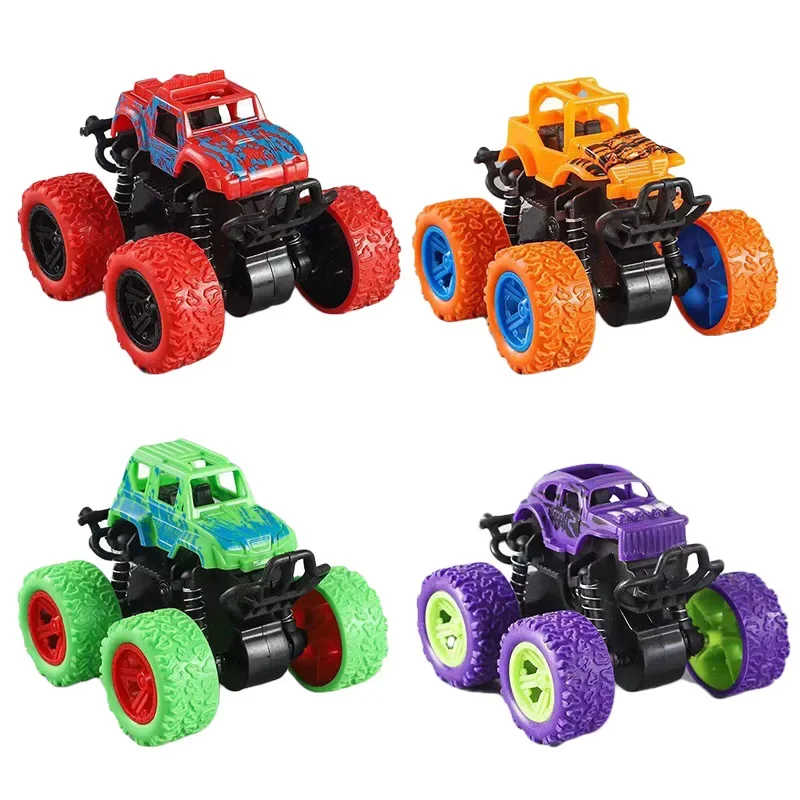 1PCS Kinder Allradantrieb Trägheit Bruchsicheres Modell für kinder Junge Spielzeugauto Simulation Off-road Junge Geschenk Schiene/Motor Geschenk