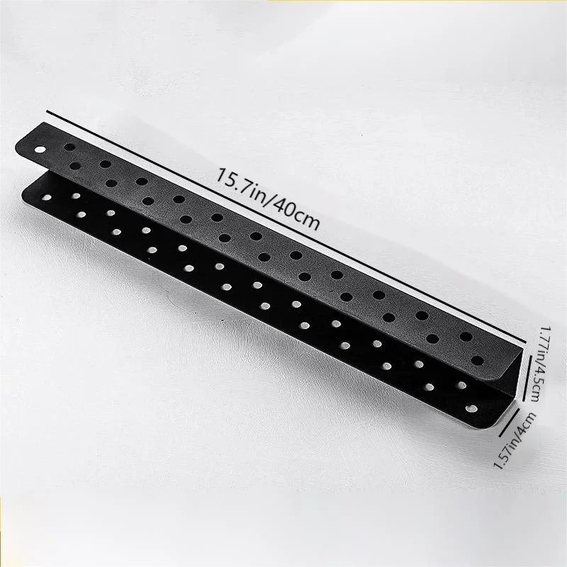 23-hole screwdriver storage rack - Space-saving multi-hole metal rack for tool storage, suitable for garage and workshop organiz