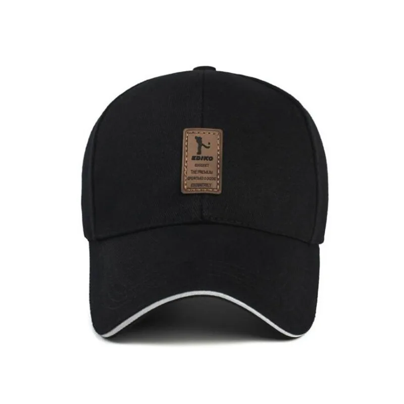 Gorra de béisbol estructurada de verano para hombre, gorra de béisbol ajustable de algodón sólido con Cierre trasero para hombre y mujer, gorra de béisbol de Hip Hop para deportes al aire libre