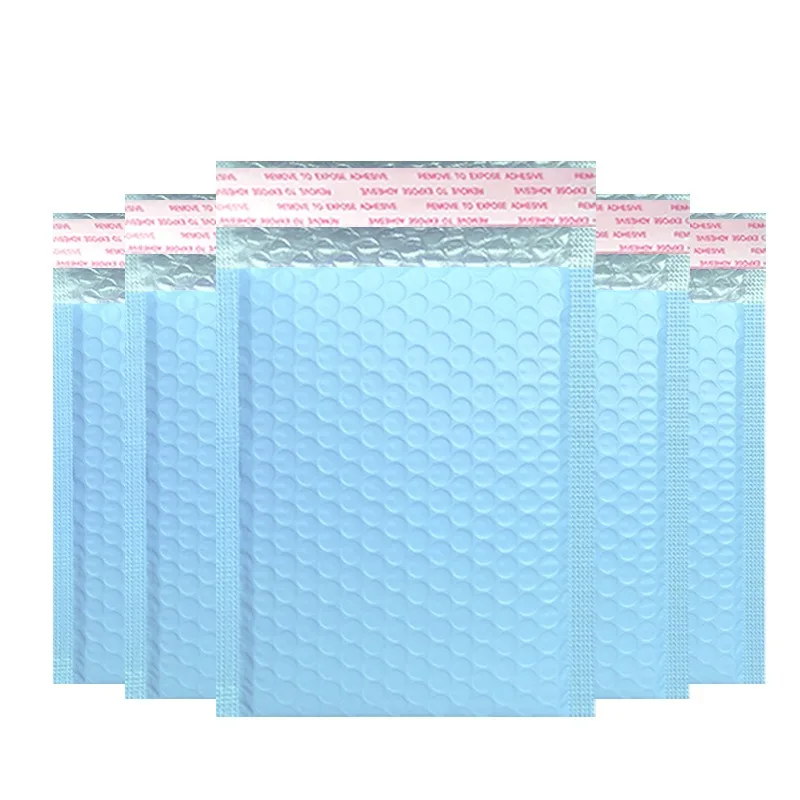 10 pçs saco de envelope de bolha rosa bolha auto selo sacos de correio envelopes acolchoados pacote para presentes