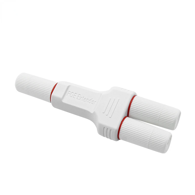 Estándar 100M 1 en 2 salida extensor/repetidor POE impermeable al aire libre 30W Plug & Play de alta potencia para interruptor PoE NVR cámara IP AP