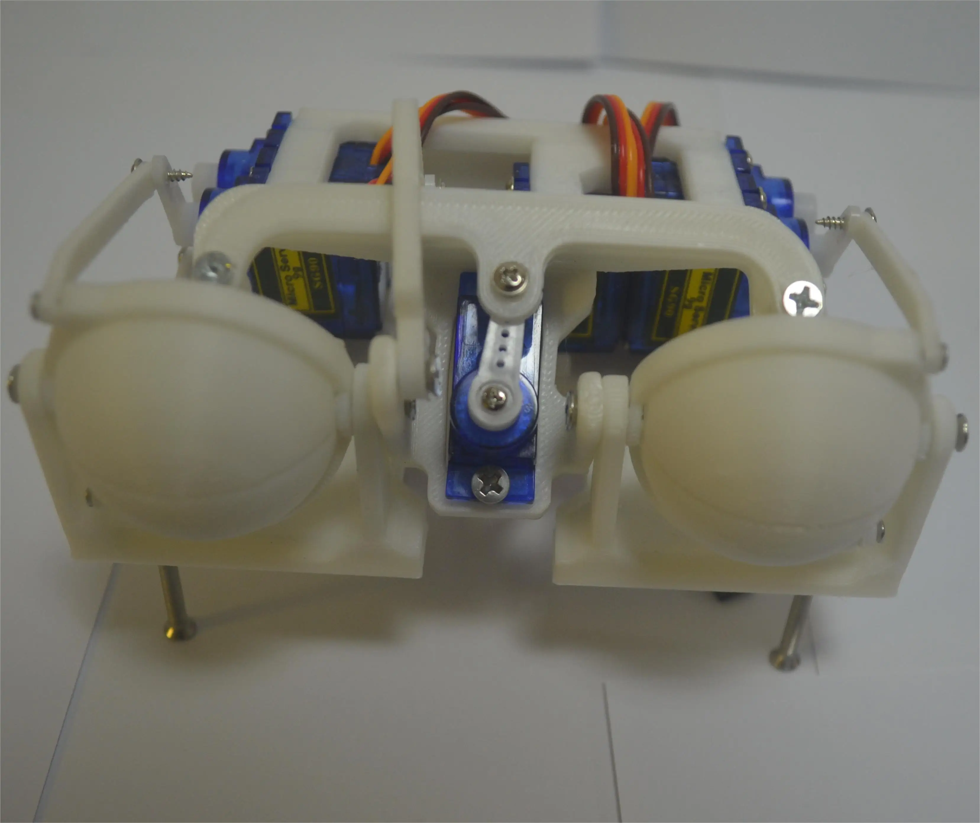 SG90 Robotic Eye For Arduino Robot DIY Kit ESP32/UNO Controller Open Source Code PS2 Control Robot Eyes Programmable Robot Kit