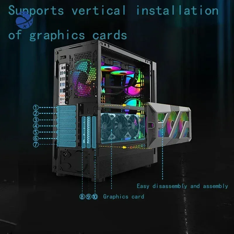 Computadora de escritorio I9 14900k DDR5 32G 6800 2000GB 2TB SSD RTX4080 Super PC win11 PC GAMING escritorio Torre media ordenador juego