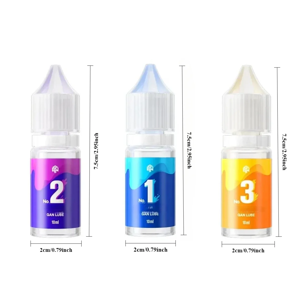 Gan Lube 1 2 3 Gan Cube Lubricant  L1 Maintenance L2 Additive L3 Care Oil