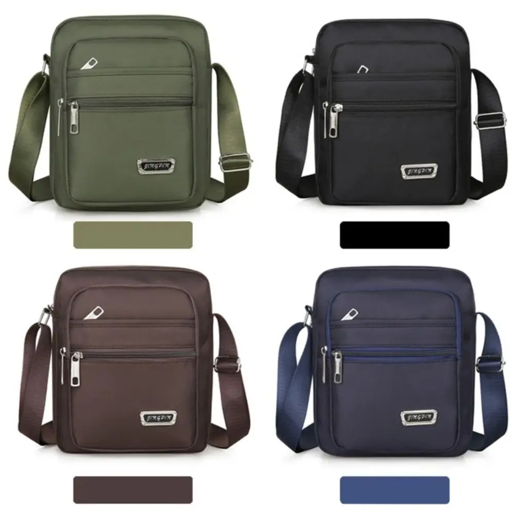 Männer Umhängetaschen Männliche Nylon Umhängetaschen Junge Messenger Bags Mann Handtaschen für Reise Casual Große Satchel Grau