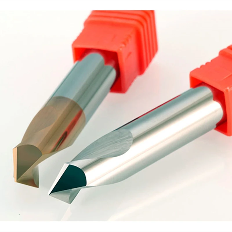 KaKarot Spot Drill Bit Point Angle 60 90 120 Degree for Machining Hole Drill Chamfering Tools carbide end mill Steel AL