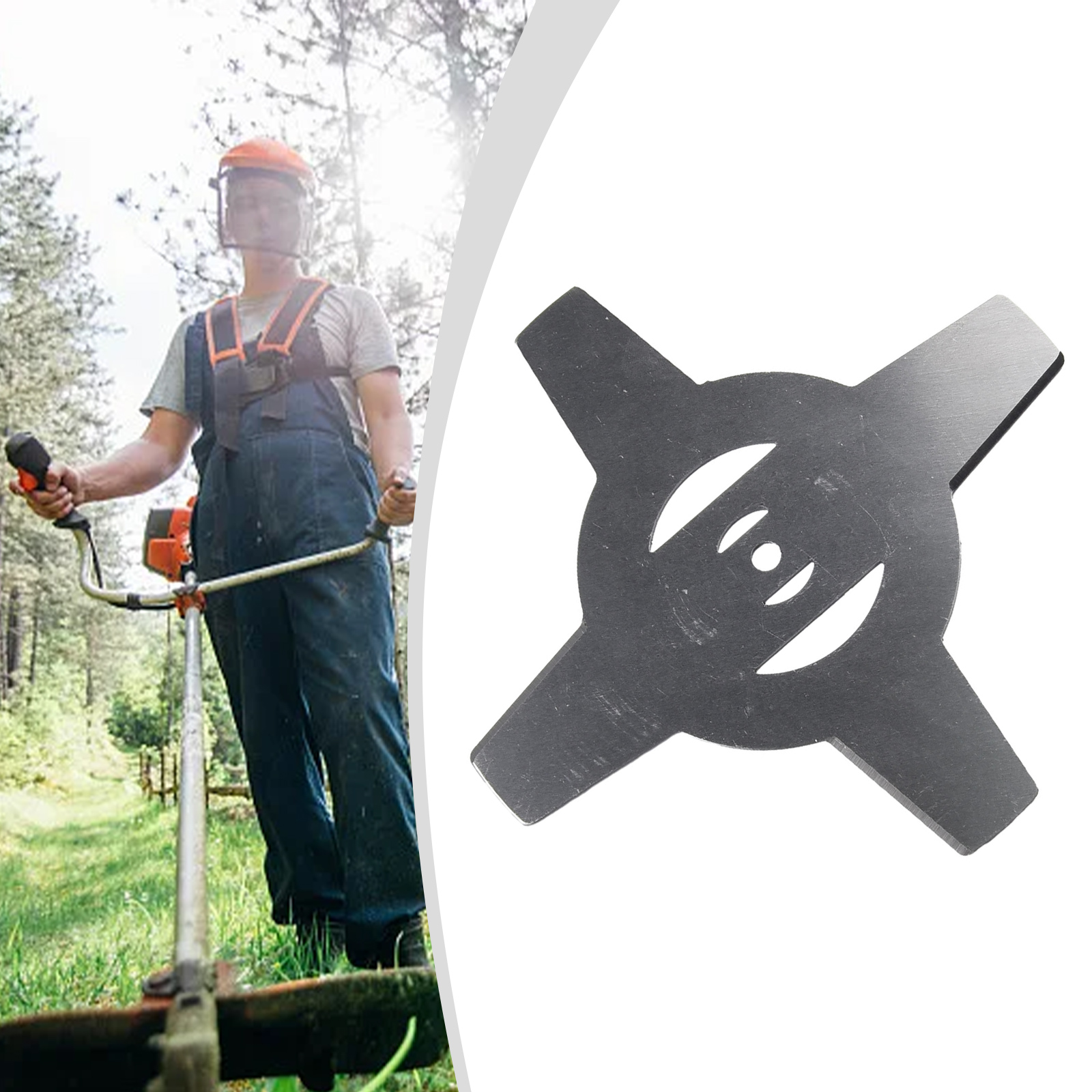 1 Pc Grastrimmer Zaagblad 150 Mm Grasmaaier Hoofd Messen Staal Voor 24V Elektrische Grasmaaier Bosmaaier tuin Gereedschap Onderdelen