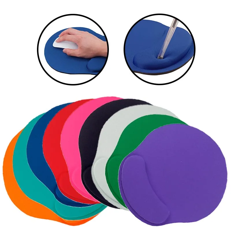 Mit Handgelenk Rest EVA Gaming Maus Pad Deskmat Weiche Mause Pad Gamer Schreibtisch Matte Pc Zubehör Matten Einfarbig Pads Nette Mäuse Matte