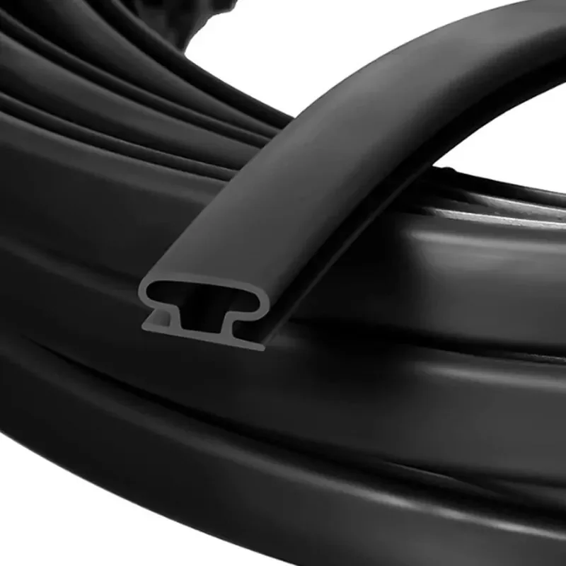 1 peça de segurança porta de acesso janela tira de vedação tpe à prova de intempéries anti-colisão tira isolamento acústico auto-adesivo