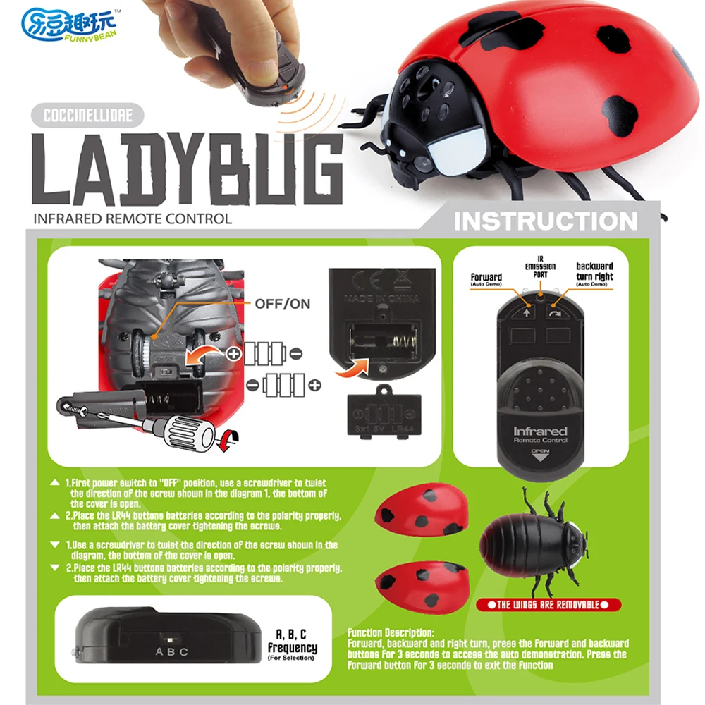 RC สุนัขแมวสัตว์เลี้ยงสัตว์ของเล่นรีโมทคอนโทรลด้วงไฟฟ้าแมลงสาบแมงมุม Caterpillar ปลอมงูไดโนเสาร์ Tricky Cobra Centipede