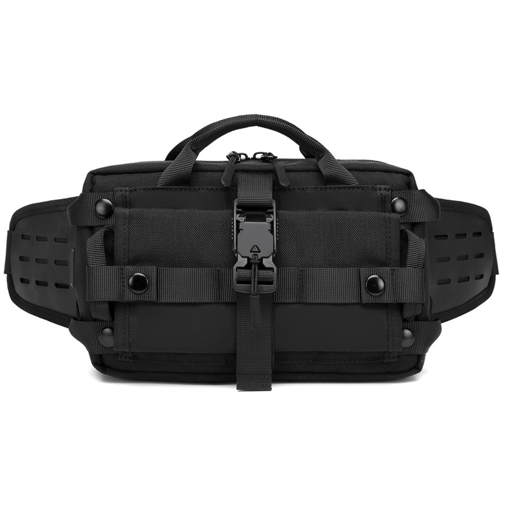 Uzuko tático fanny pacote saco de cintura esportes pacote peito à prova dwaterproof água cinto ombro saco edc crossbody sacos para caça acampamento caminhadas