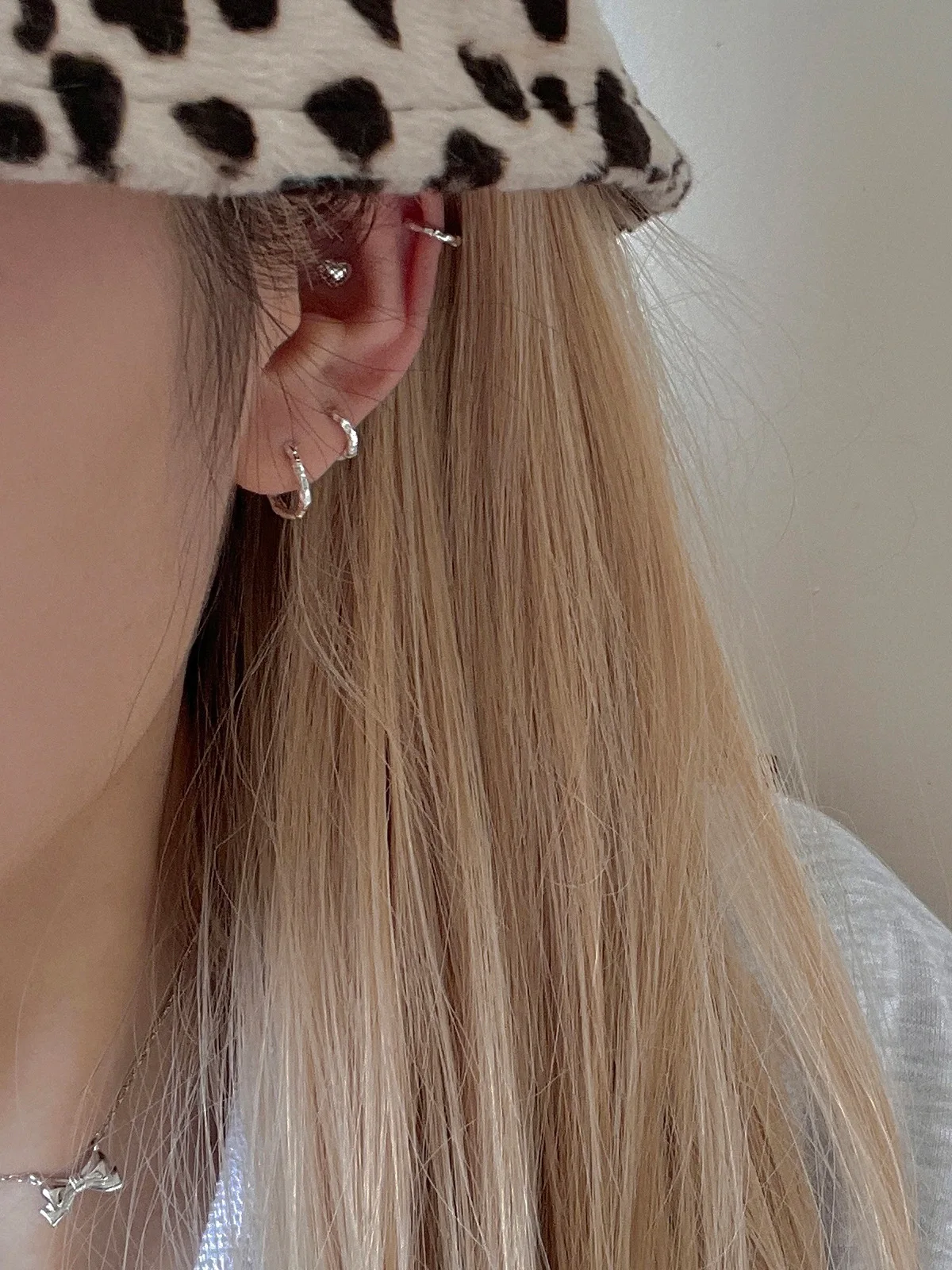 925 Sterling Silver Earrings Temperament Simple  for Women Wedding Jewelry Accessories