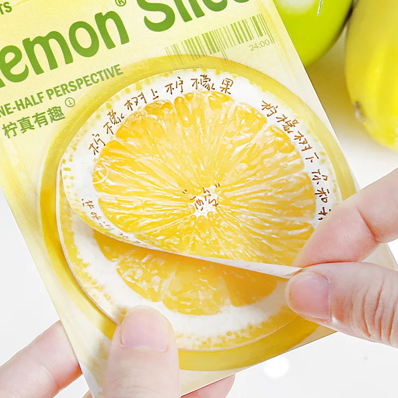 30 Pcs Cute Sticky Notes Fruits Sticky Kawaii Sticky Notes Fun Sticky Notes Cute Notepads Sticky Note Pads Self Stick Memo Pad