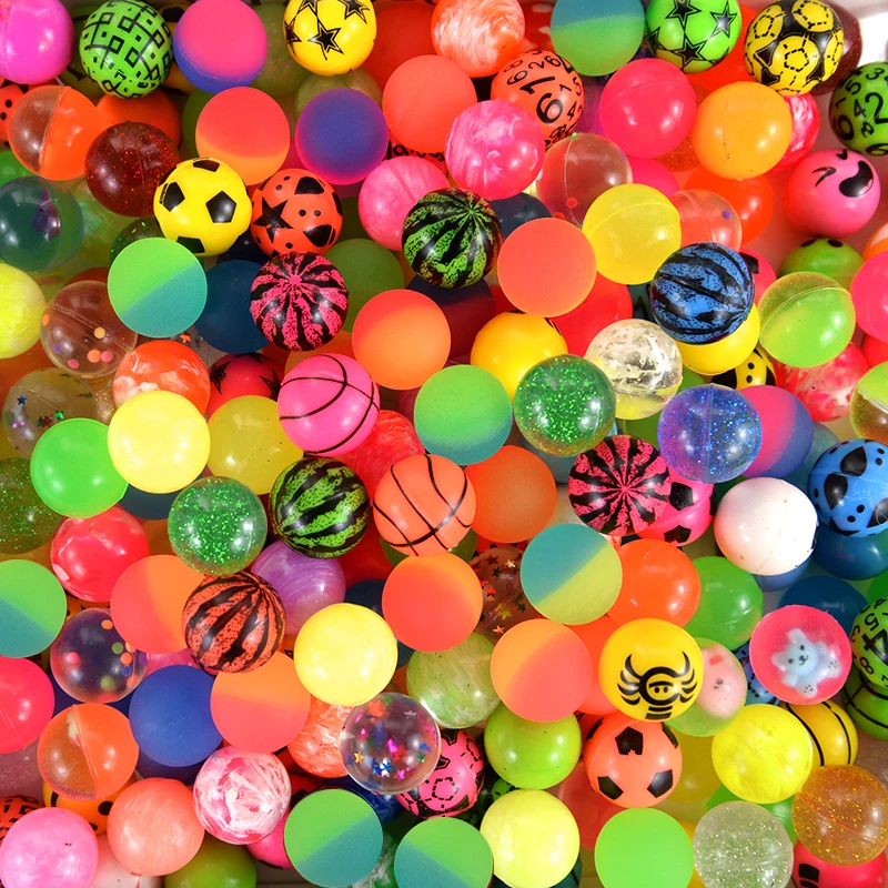 10/20/50 Uds. Pelota hinchable de juguete para niños, recuerdos de fiesta de cumpleaños, regalos para invitados, pelota que rebota de goma, piñata Goody, rellenos de bolsas, premios