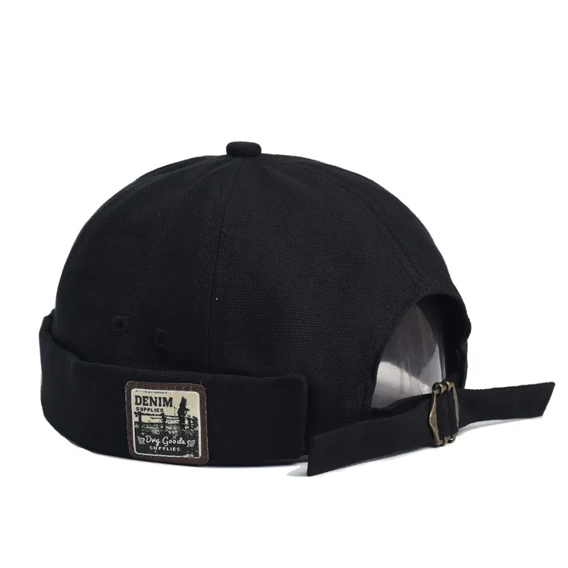 Sombrero de cuero de melón Retro británico, boina de Hip-hop para las cuatro estaciones para hombre, sombreros de propietario de moda urbana, sombreros de Hip-hop, sombrero de marinero