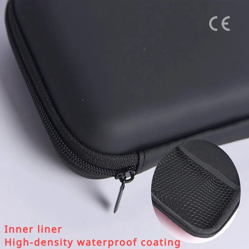 1 Pc Portable Card Storage Bag,Data Cable Packing Cube,Waterproof Headphone Storage Bag,EVA Protective Case For Travel