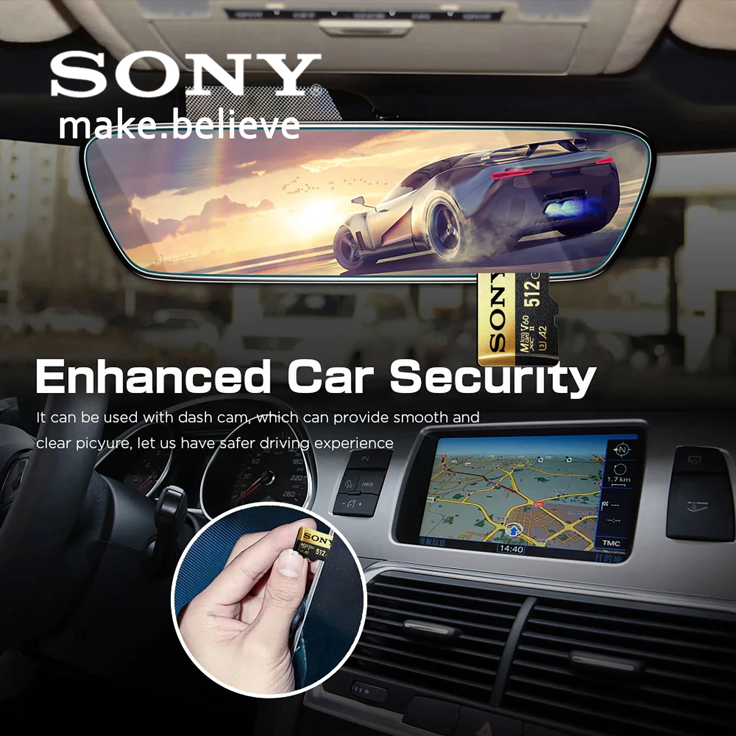 Sony Micro SD Card Memory Card Hight Speed MIni MicroSD Card 1TB 512GB 256GB 128GB SD TF Flash Card For XIaomi Camera PC