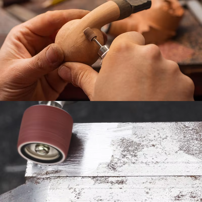 Accesorios para herramientas de pulido, herramientas abrasivas para lijar, pulir, moler, herramienta de grabado de Metal y madera para herramientas rotativas Dremel