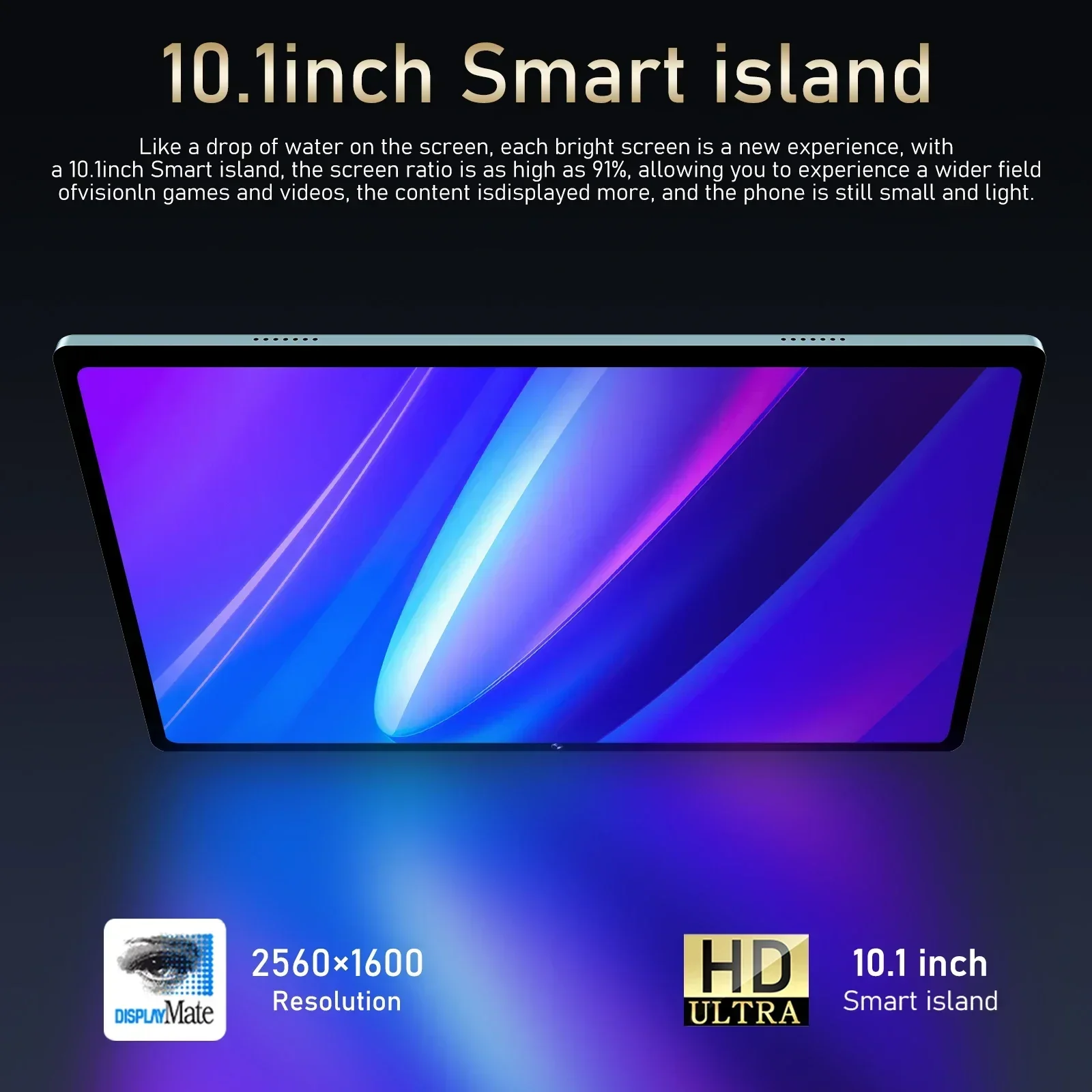 Tablette originale Pad 9 Pro, 10.1 pouces, Android 13, Snapdragon870, 10 cœurs, 16 go + 1024 go, 10000mah, 5G, double SIM, WIFI, HD, plein écran